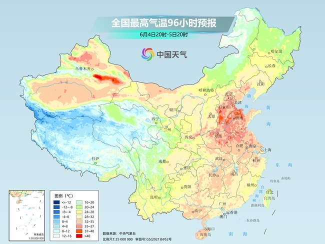 气温弹射起飞！河北、河南、山东部分地区最高气(💷)温将超过38℃